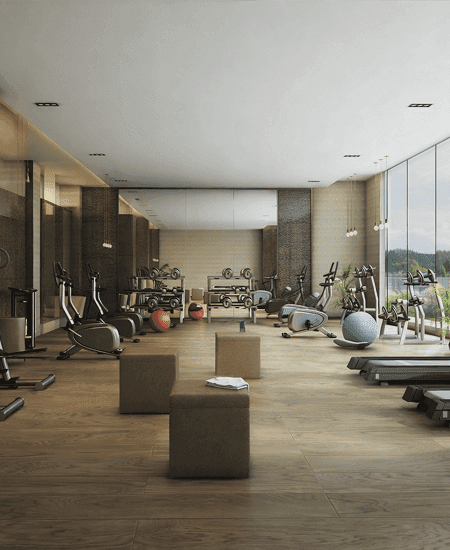 Fully-Equipped Gymnasium